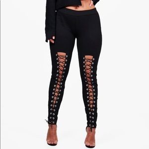 Boohoo Size 22- Lace Up - Leggings